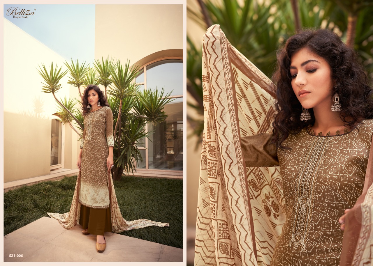 Belliza Bliss Vol 2 Pure Jam Designer Dress Material Catalog