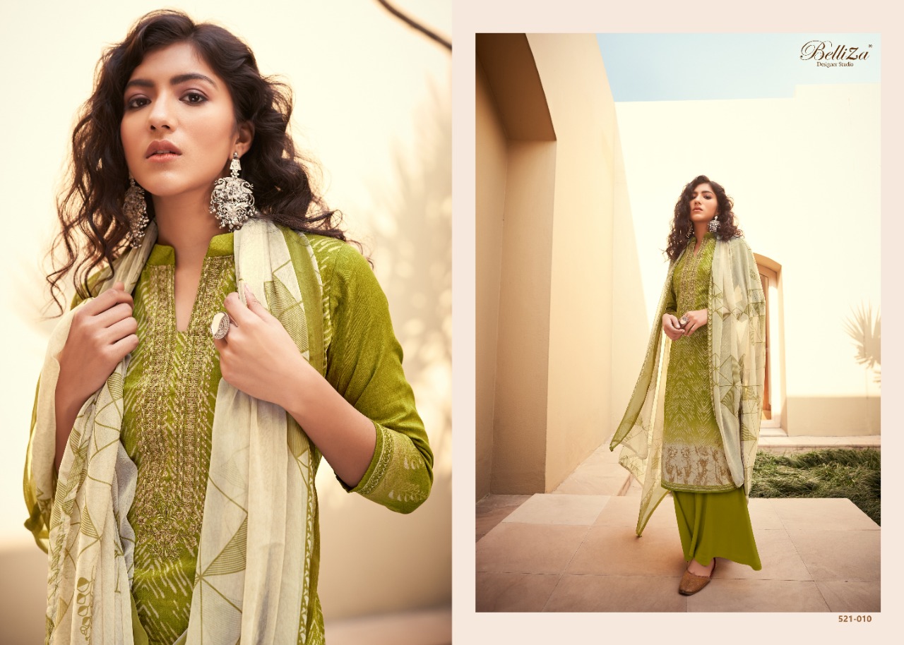 Belliza Bliss Vol 2 Pure Jam Designer Dress Material Catalog