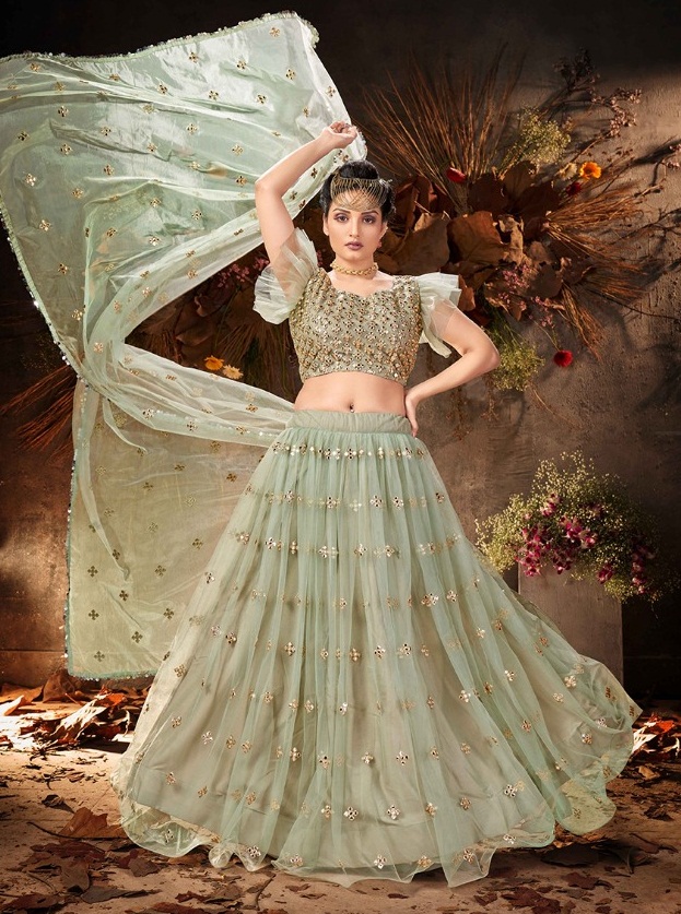 Blossom 1066 Buy Designer Lehenga Choli Manufacturers In Surat