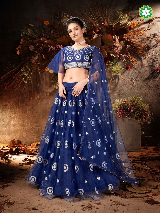 Blossom 1067	Party Wear Lehenga Buy Lehenga Choli Manufacturers In India