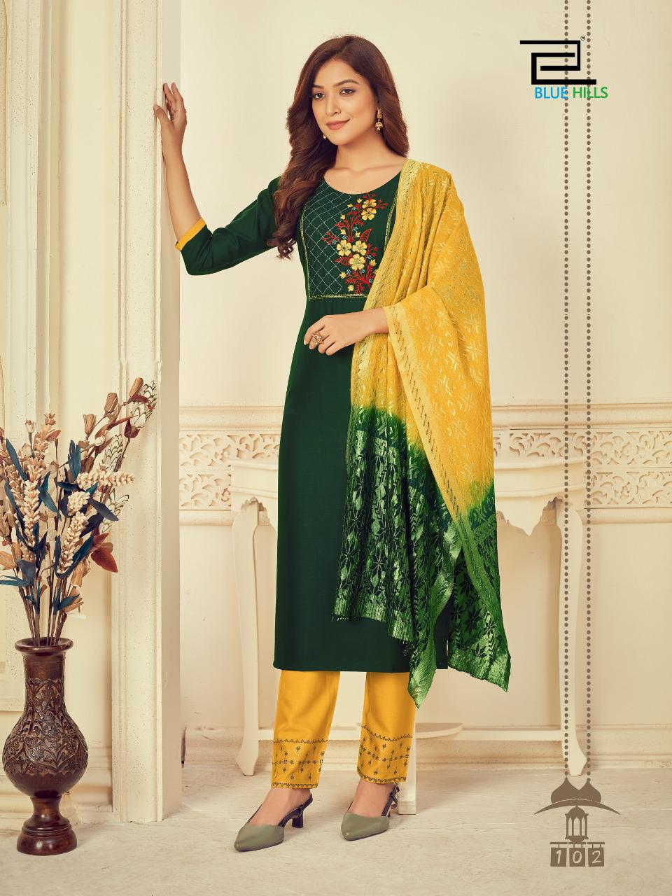Blue Hills Skyline Vol  3 Designer Ready Made Catalog