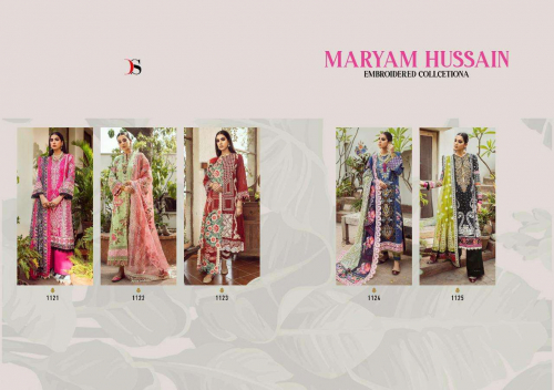 Deepsy Maryam Hussain Embroidered Pakistani Salwar Kameez
