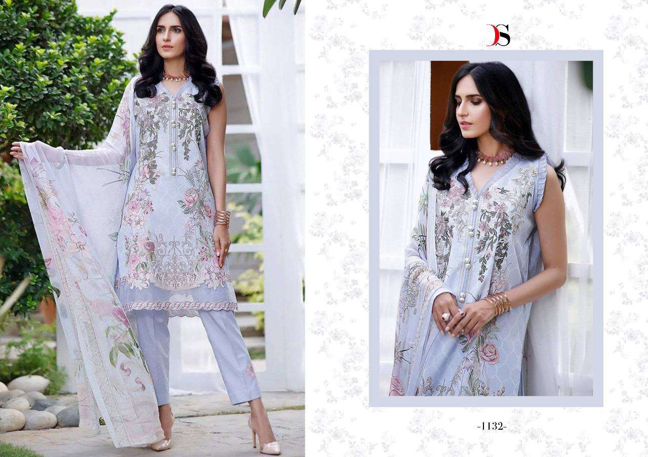Deepsy Firdous Urbane Vol-4 Pure Cotton Print Pakistani Dress Material Catalog