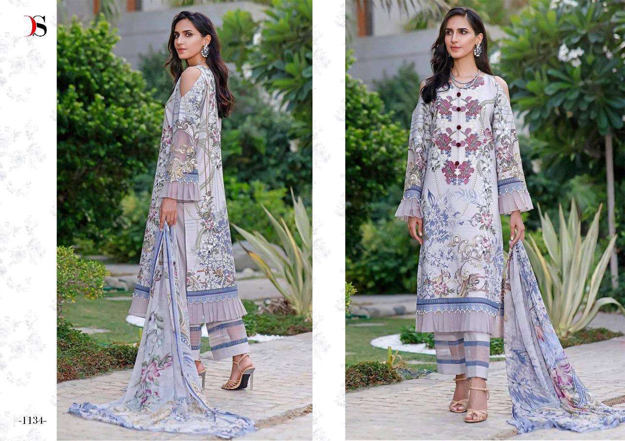 Deepsy Firdous Urbane Vol-4 Pure Cotton Print Pakistani Dress Material Catalog