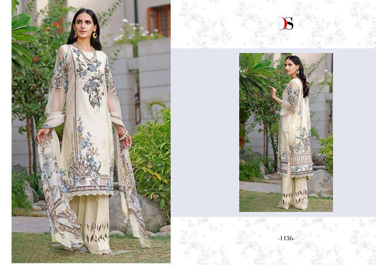 Deepsy Firdous Urbane Vol-4 Pure Cotton Print Pakistani Dress Material Catalog