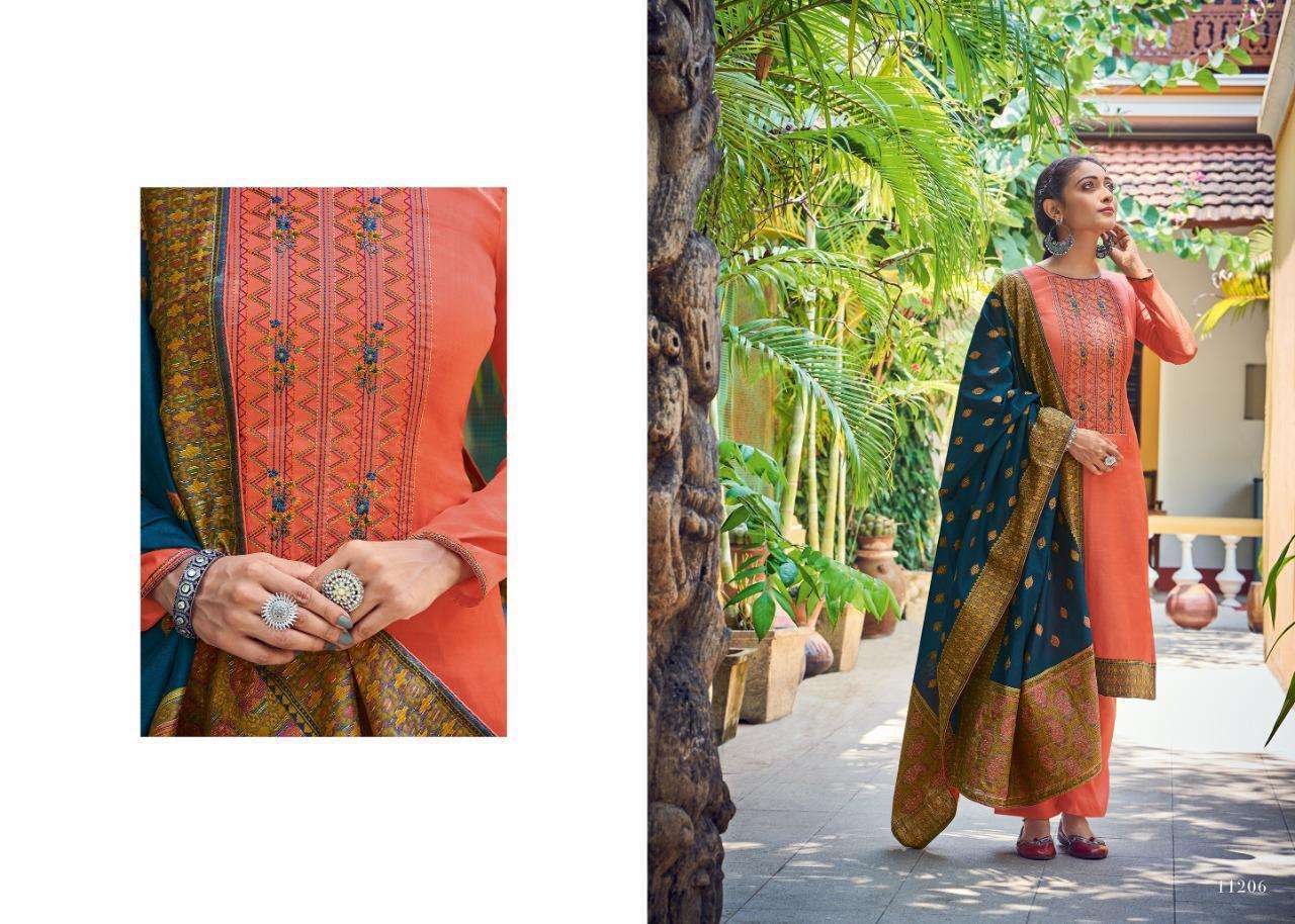 Deepsy  Kaantha Vol 2 Tussar Silk With Embroidery Work Salwar Suits Catalog