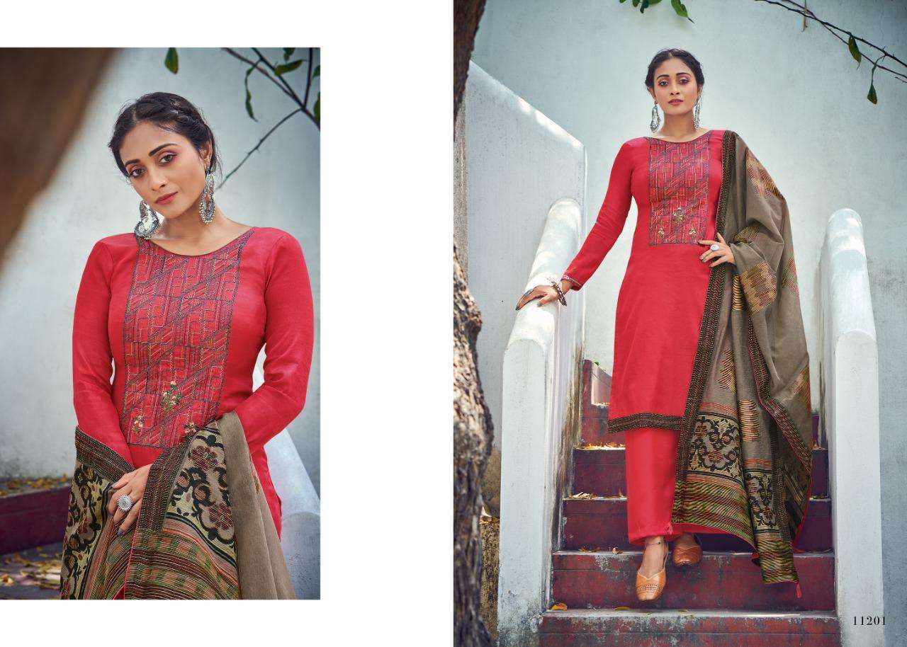Deepsy  Kaantha Vol 2 Tussar Silk With Embroidery Work Salwar Suits Catalog