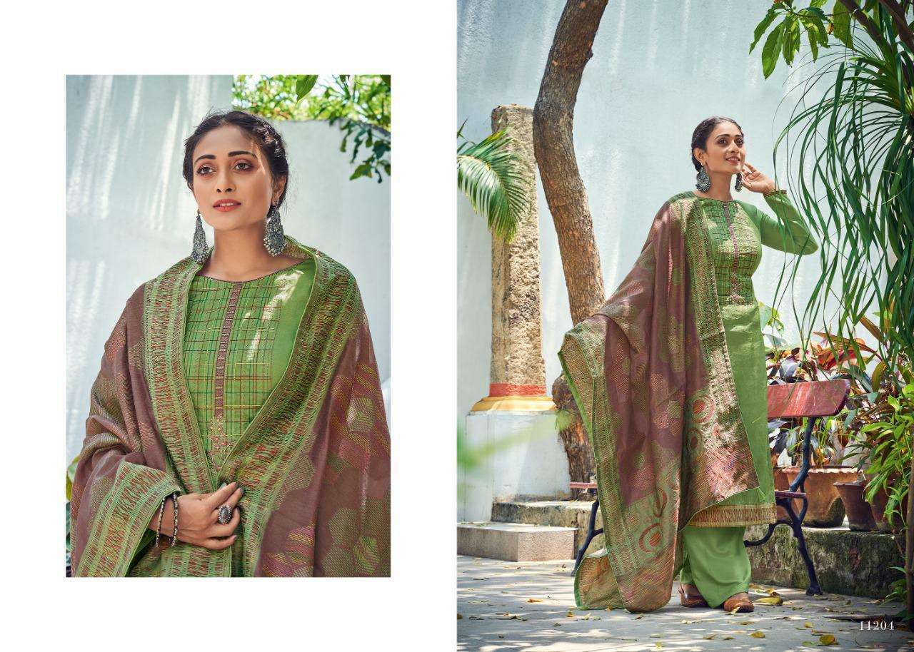 Deepsy  Kaantha Vol 2 Tussar Silk With Embroidery Work Salwar Suits Catalog