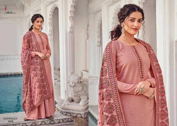 Eba Ashpreet Vol  3 Designer Georgette Embroidery Salwar Suits  Catalog