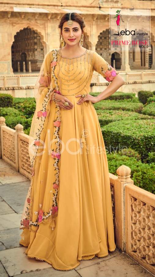 Eba Prime Rose Vol 2 Exclusive Georgette Wear Wedding Salwar Kameez Catalog
