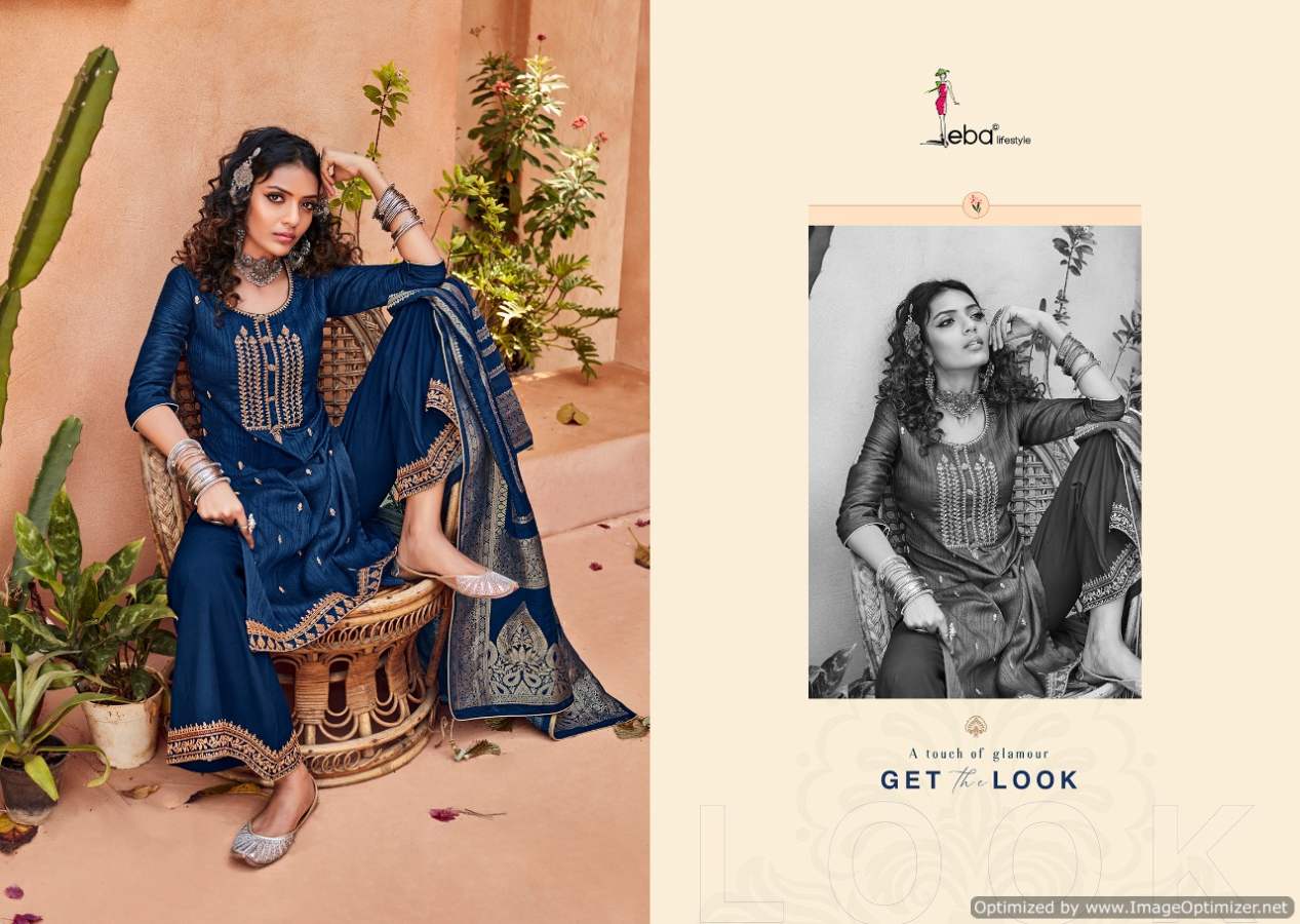 Eba Rangrej Festive Wear Embroidery Salwar Kameez Catalog