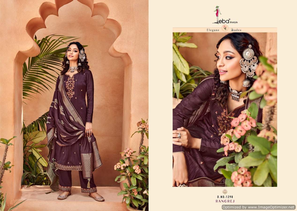Eba Rangrej Festive Wear Embroidery Salwar Kameez Catalog