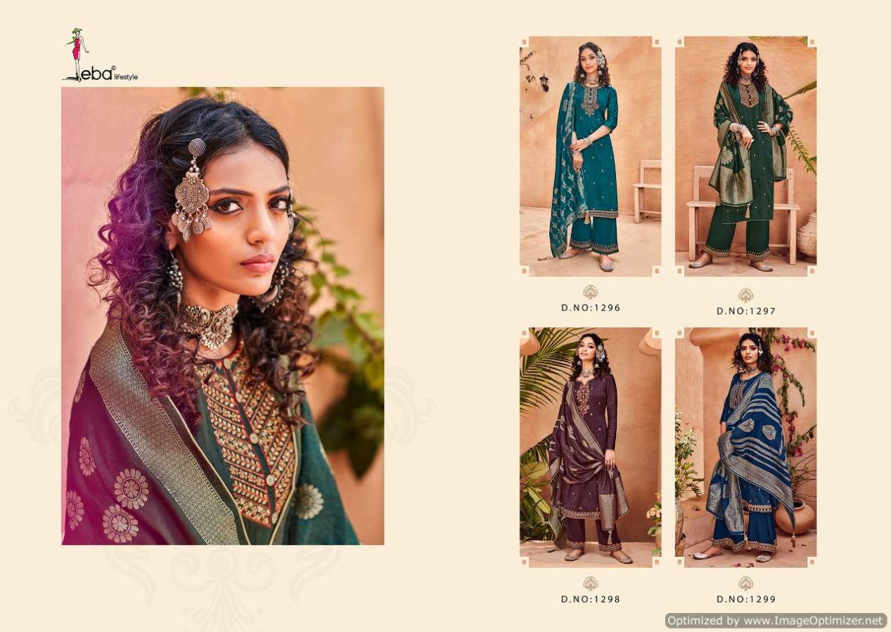 Eba Rangrej Festive Wear Embroidery Salwar Kameez Catalog