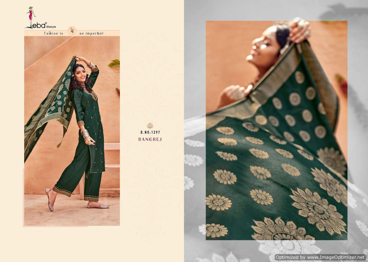Eba Rangrej Festive Wear Embroidery Salwar Kameez Catalog