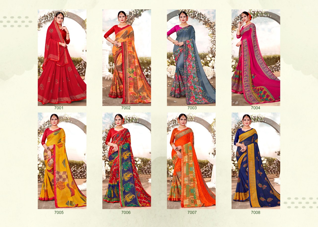 Fc Pallavi  Digital Printed Saree Catalog