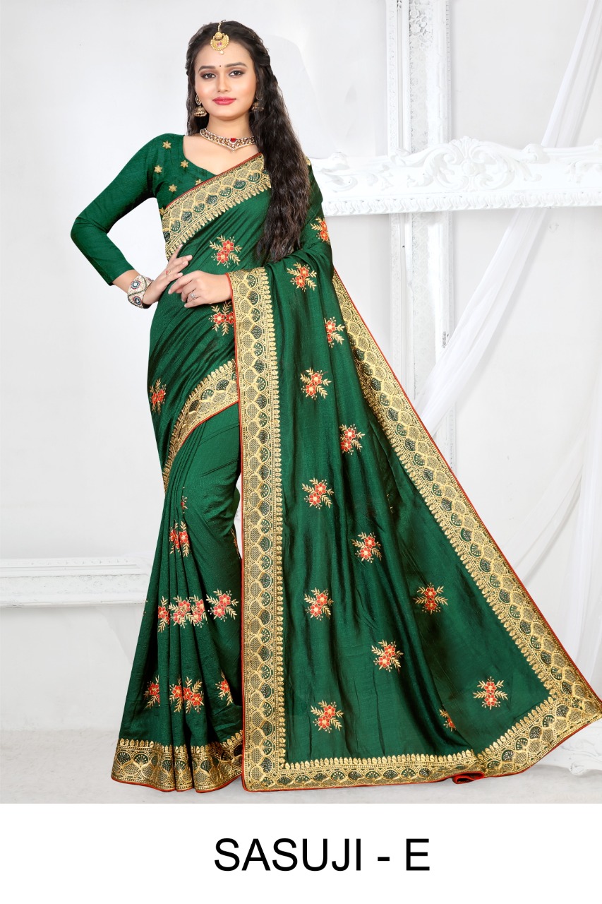 Ranjna Sasuji Fastive Wear Designer Saree Collection