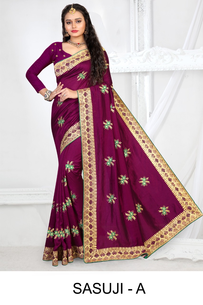Ranjna Sasuji Fastive Wear Designer Saree Collection
