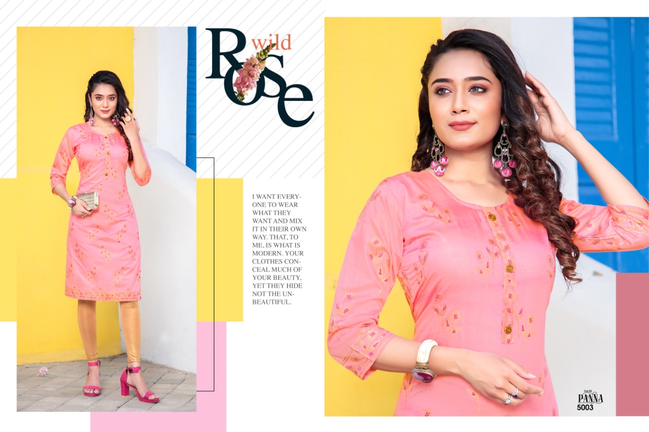 Premnath Panna Vol. 2 Fancy Designer Kurti Catalogue