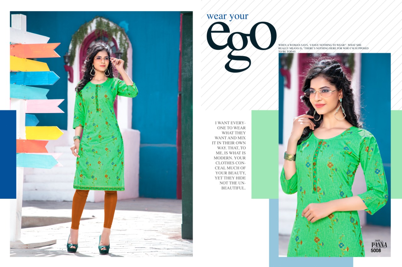 Premnath Panna Vol. 2 Fancy Designer Kurti Catalogue