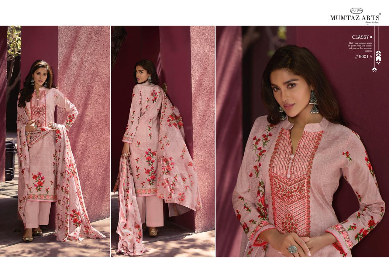 Mumtaz  Arts Parineeta Edition Digital Printed Dress Material Catalog