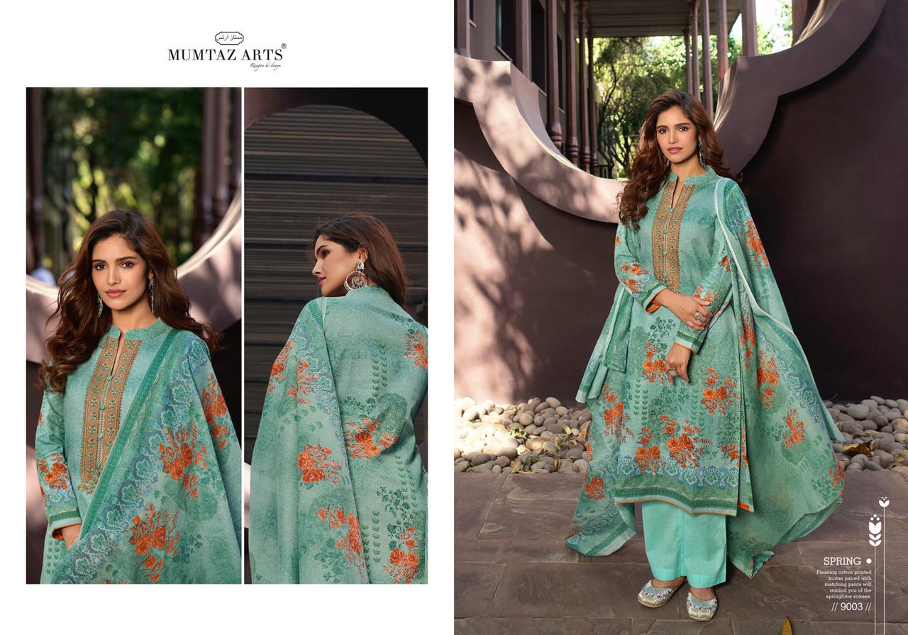 Mumtaz  Arts Parineeta Edition Digital Printed Dress Material Catalog
