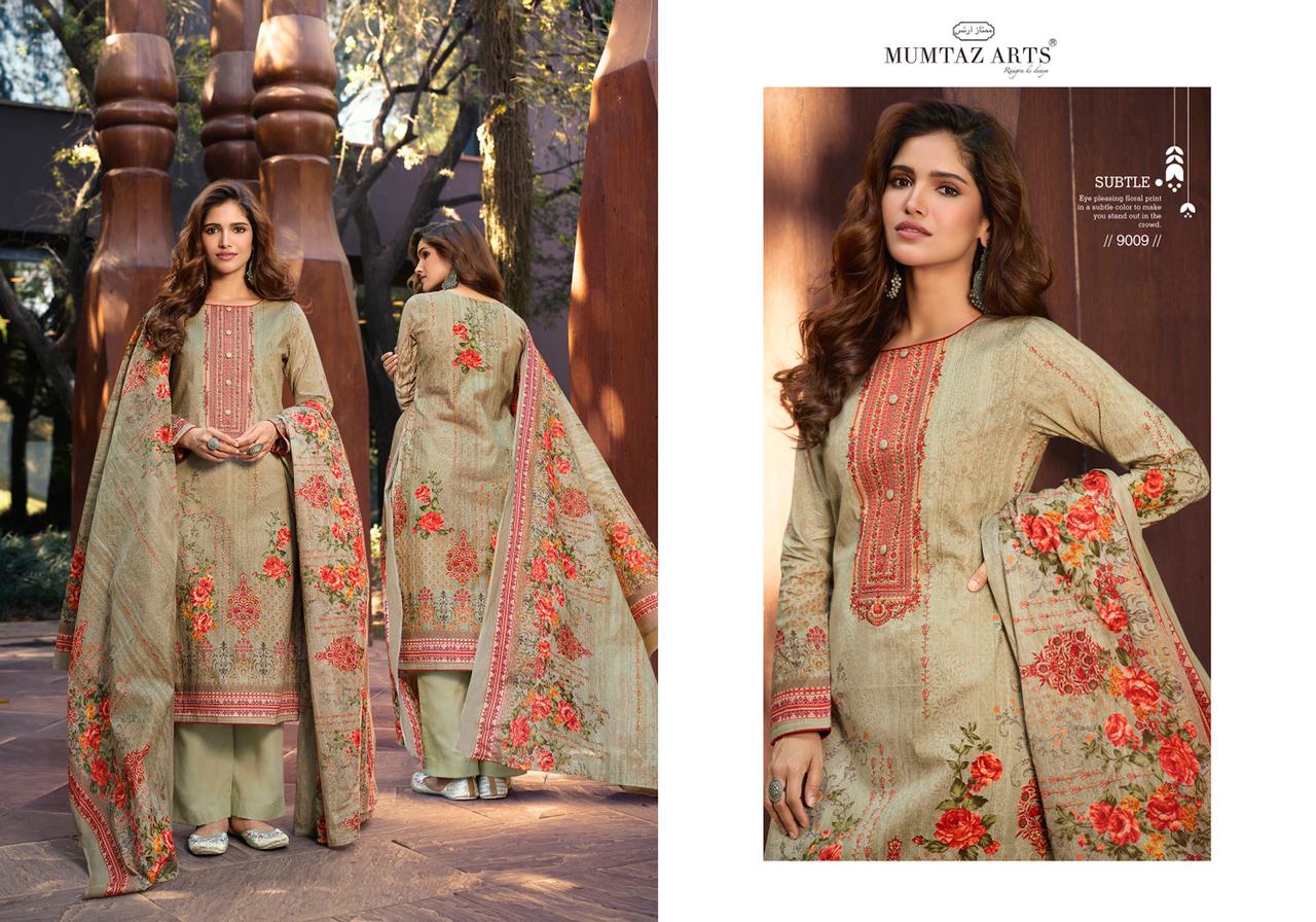 Mumtaz  Arts Parineeta Edition Digital Printed Dress Material Catalog
