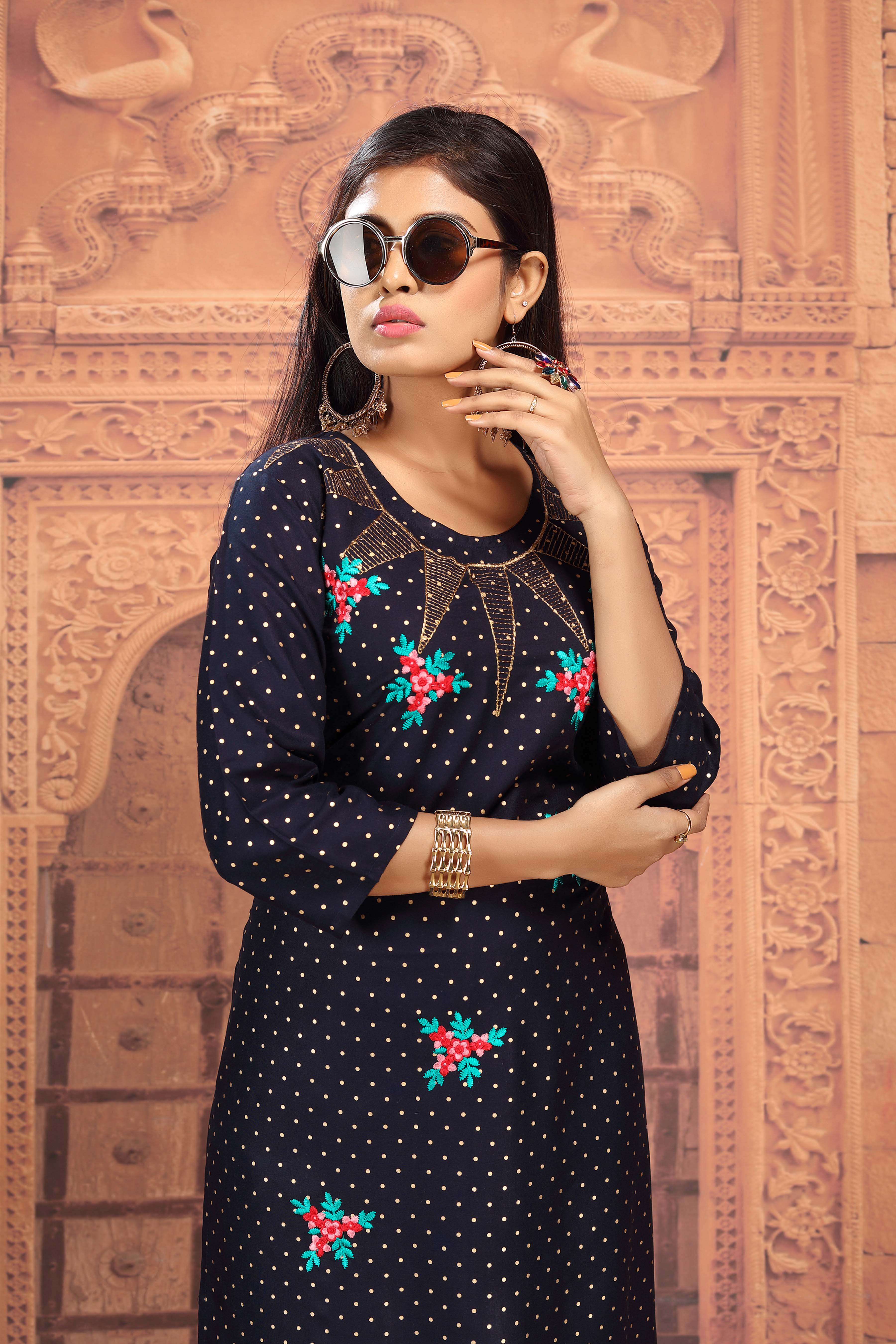 Premnath Pinterest Regular Wear Fancy Kurti At Reasonable Price