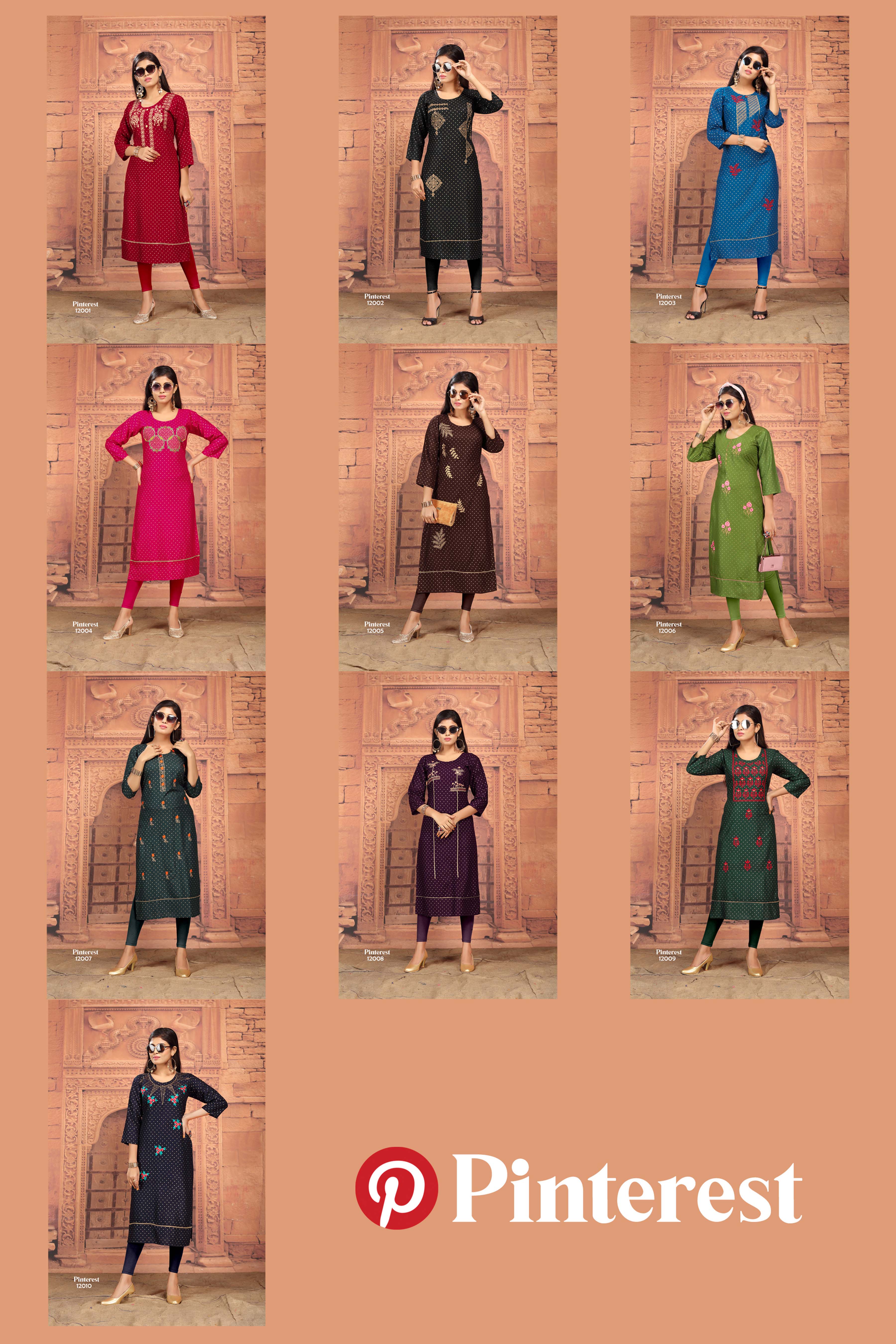 Premnath Pinterest Regular Wear Fancy Kurti At Reasonable Price