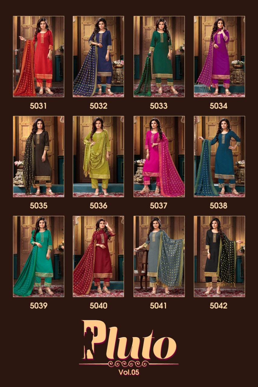 Pluto  Vol 5 Buy Stylish Designer Kurtis Online At Best Rate