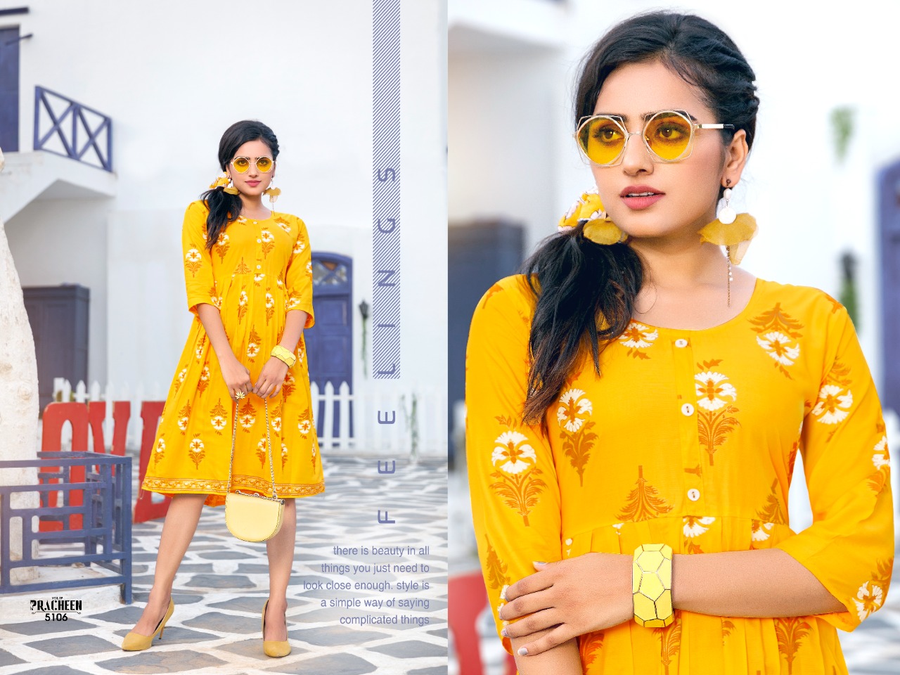 Pracheen  Vol 9 Buy Printed Kurtis For Women Online In India