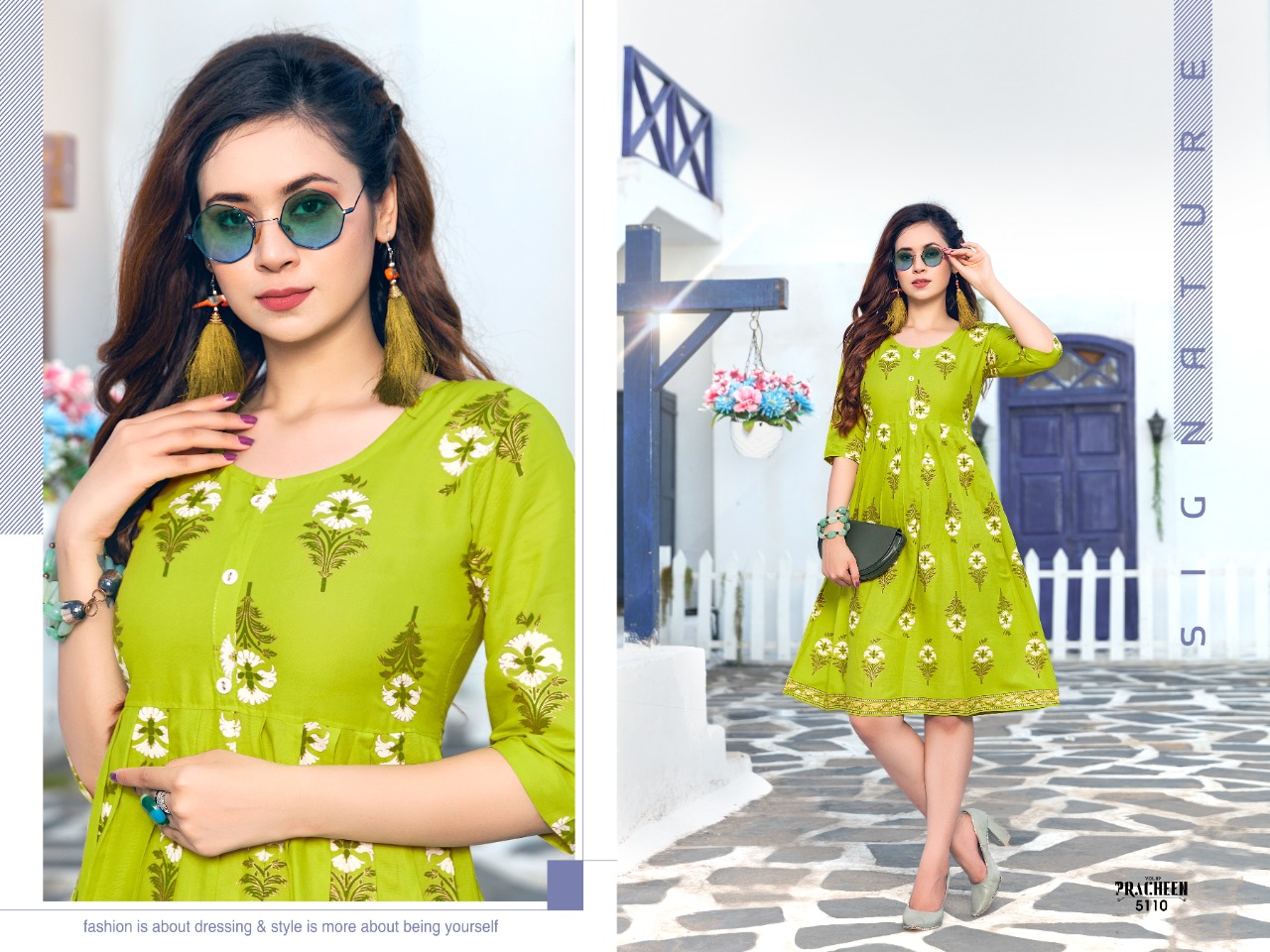 Pracheen  Vol 9 Buy Printed Kurtis For Women Online In India