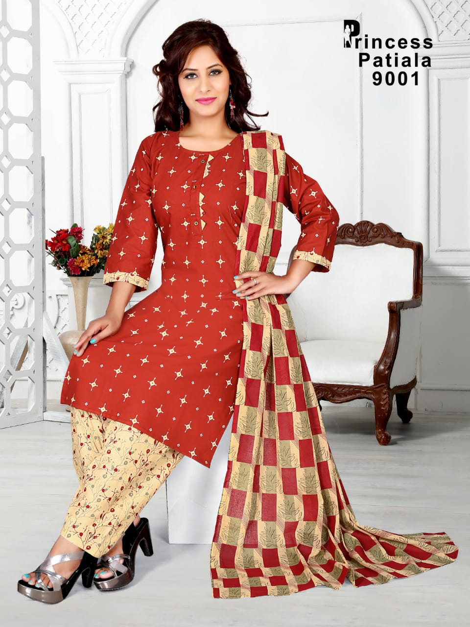 Princess Patiala Vol  3 Printed Cotton Ready Made Catalog