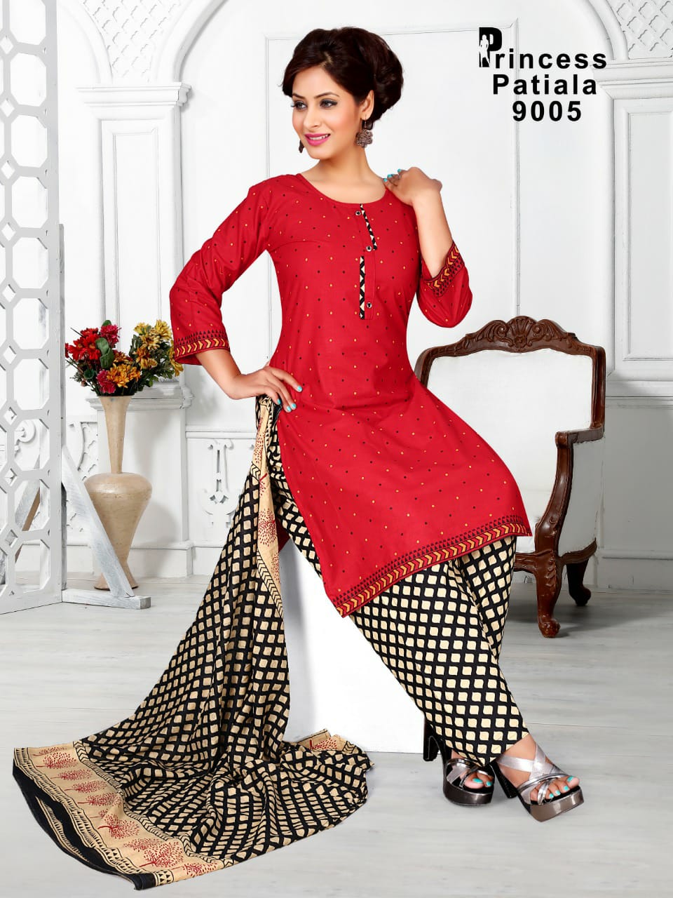 Princess Patiala Vol  3 Printed Cotton Ready Made Catalog