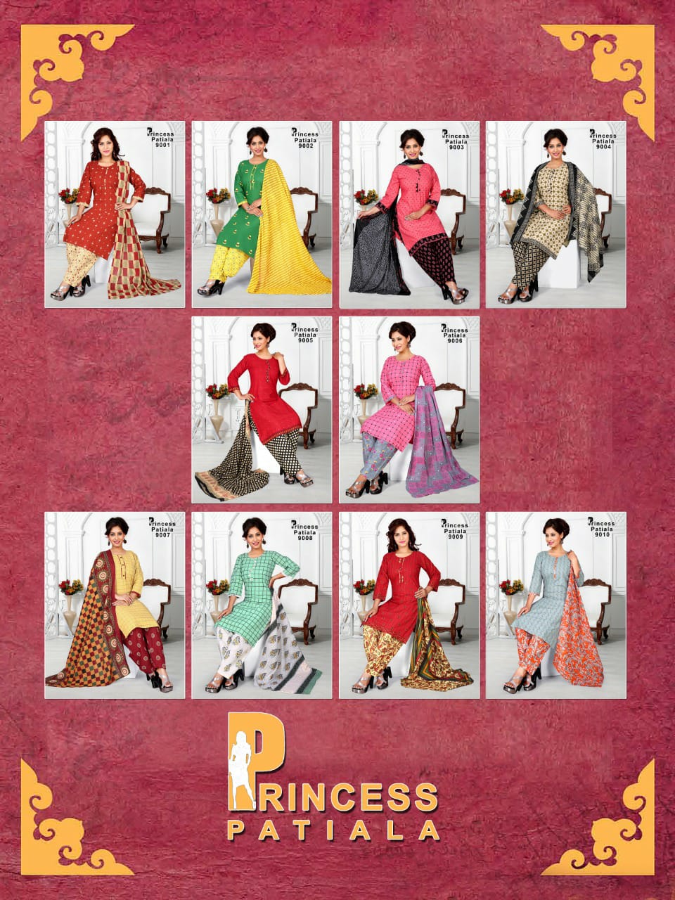 Princess Patiala Vol  3 Printed Cotton Ready Made Catalog