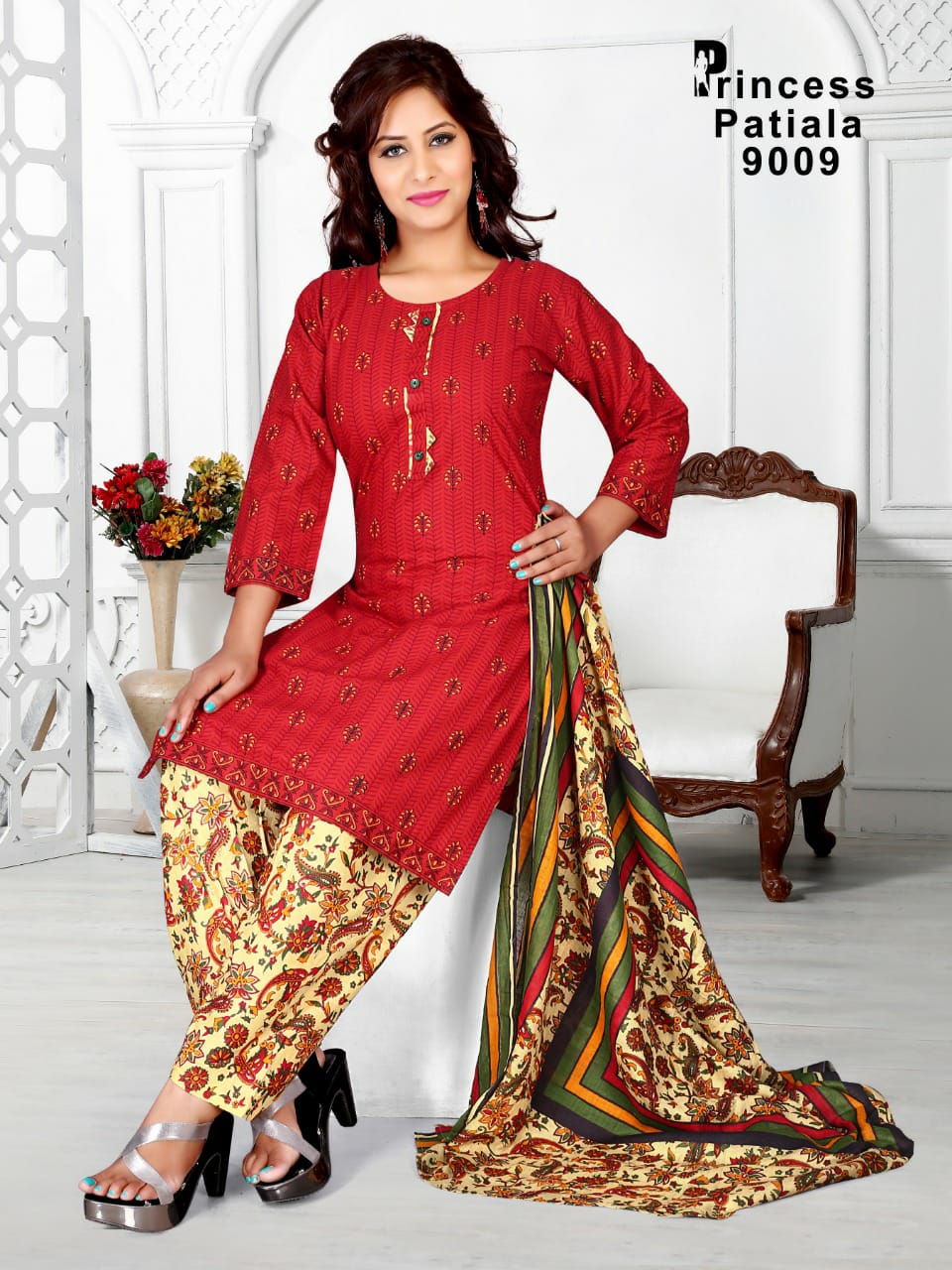 Princess Patiala Vol  3 Printed Cotton Ready Made Catalog