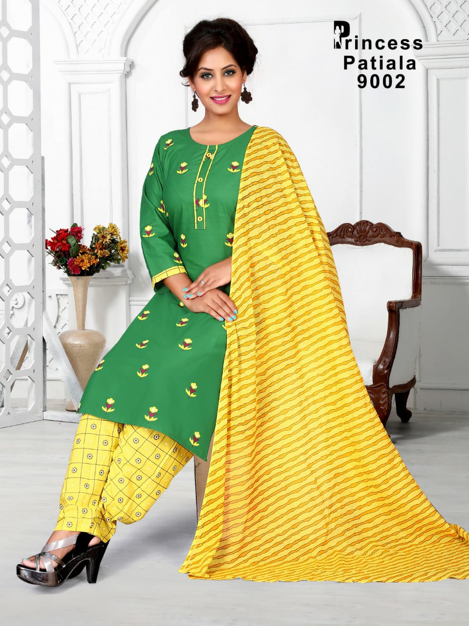 Princess Patiala Vol  3 Printed Cotton Ready Made Catalog