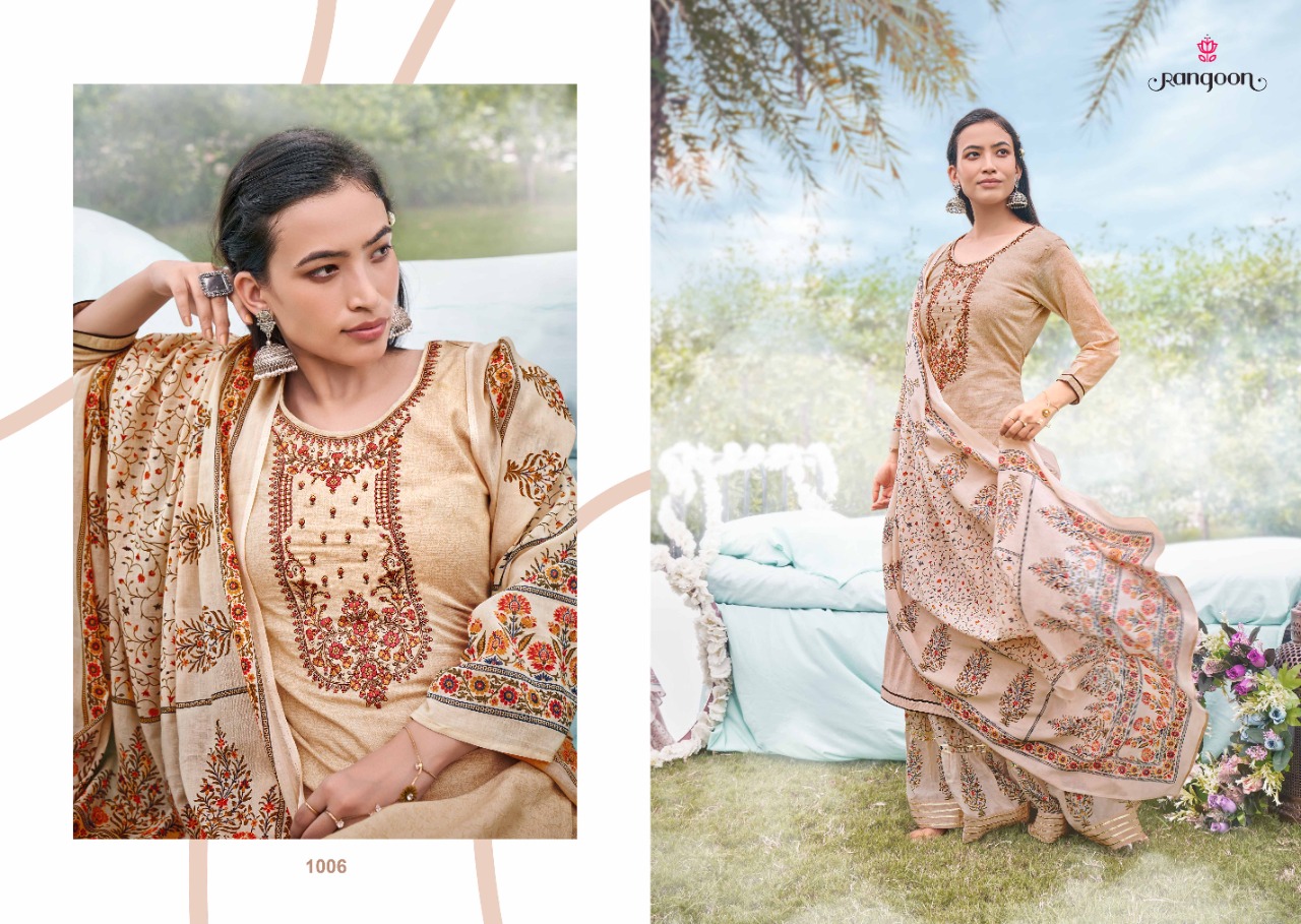 Rangoon Rashiya Designer Cotton Ready-made  Collection