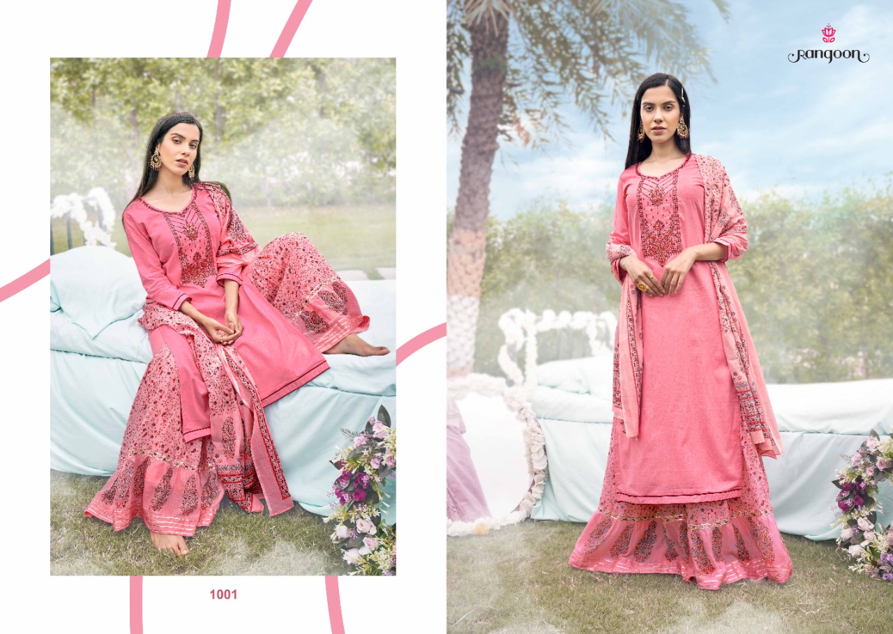 Rangoon Rashiya Designer Cotton Ready-made  Collection