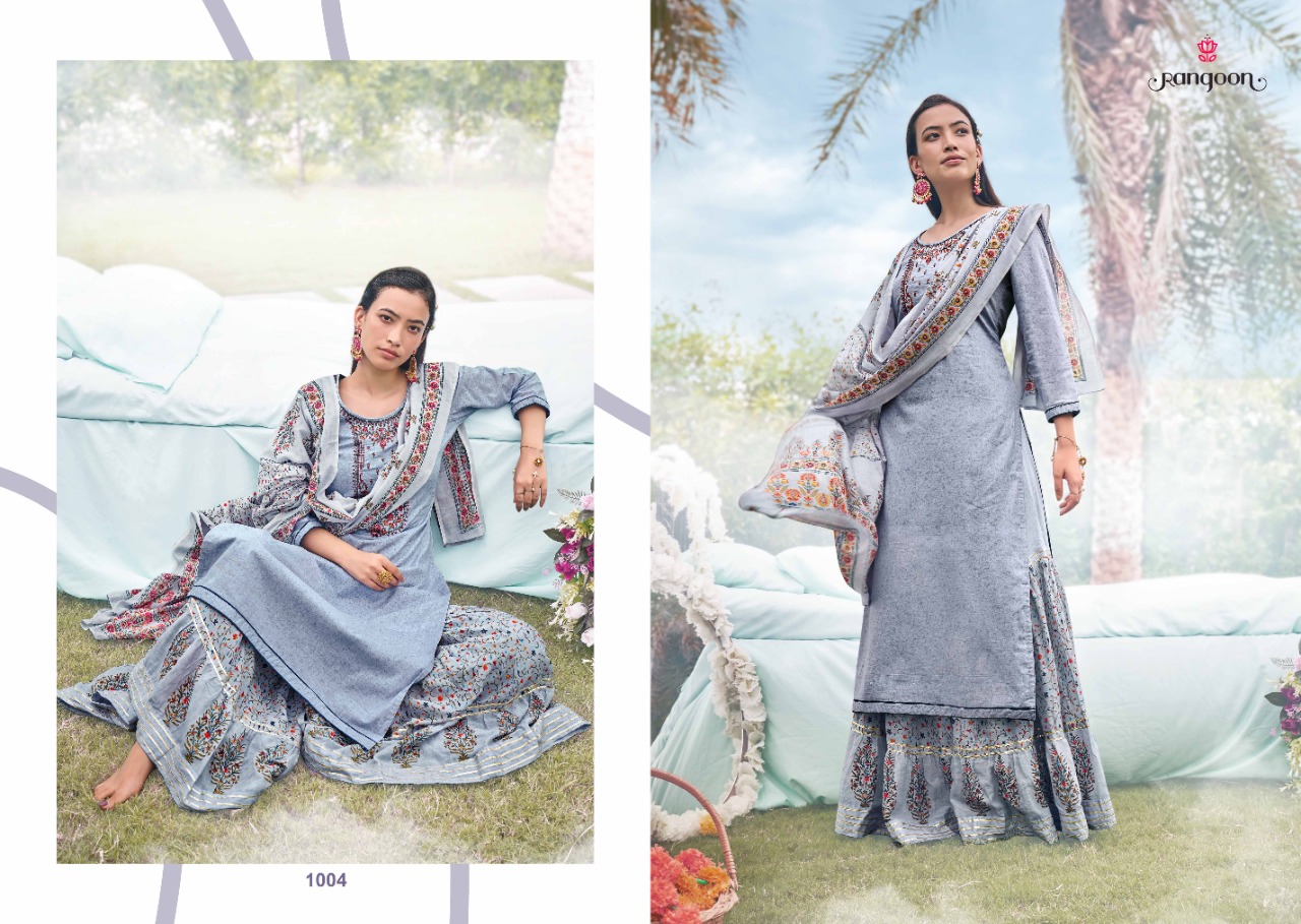 Rangoon Rashiya Designer Cotton Ready-made  Collection