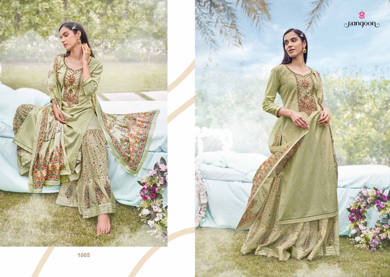 Rangoon Rashiya Designer Cotton Ready-made  Collection