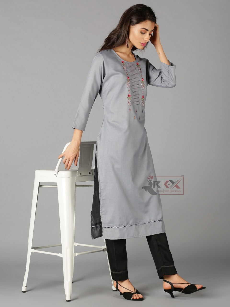 Sf Queen Vol 8 Fancy Women's Kurti Bottom Set
