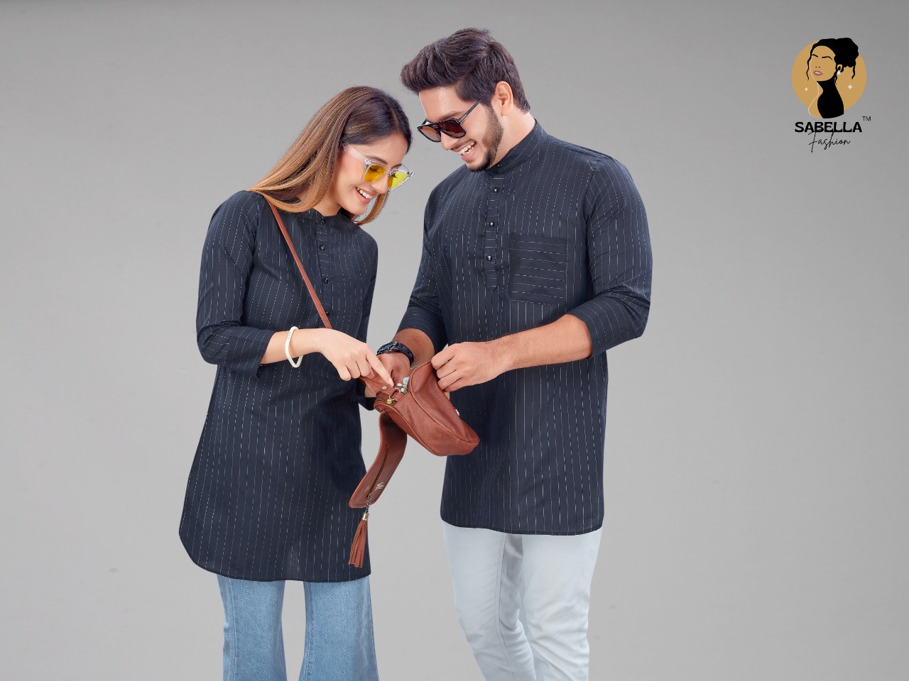 Sabella Special Short Kurta  Kurti  Buy Couple Kurta Kurti Collection