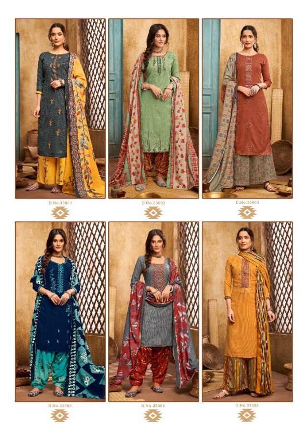 Sarmaaya Mahira Print Patiyala  Exclusive Embroidery Pashmina Shawl Buy Dress Material