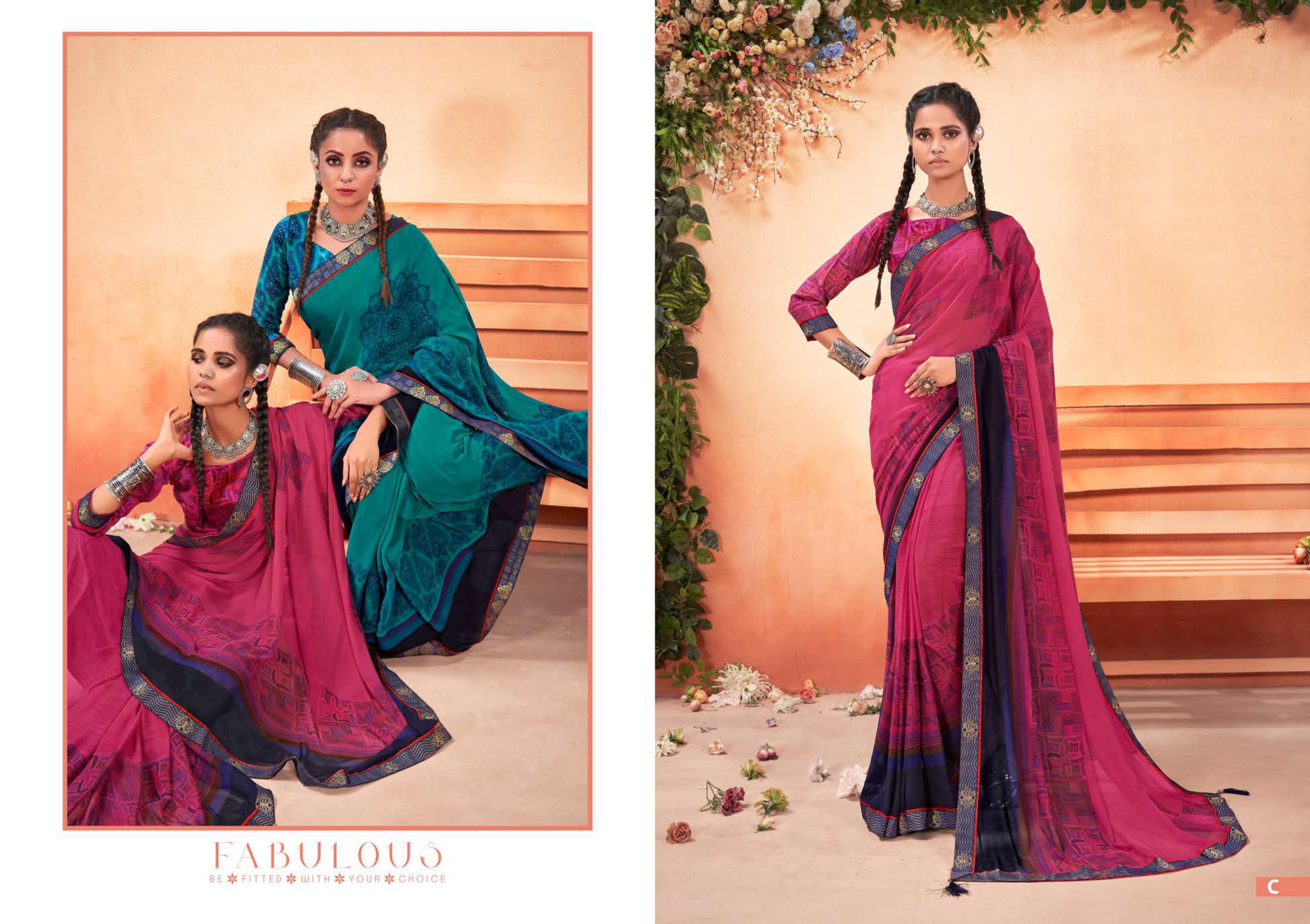 Shravya Dangal Fancy Casual Wear Saree Catalog