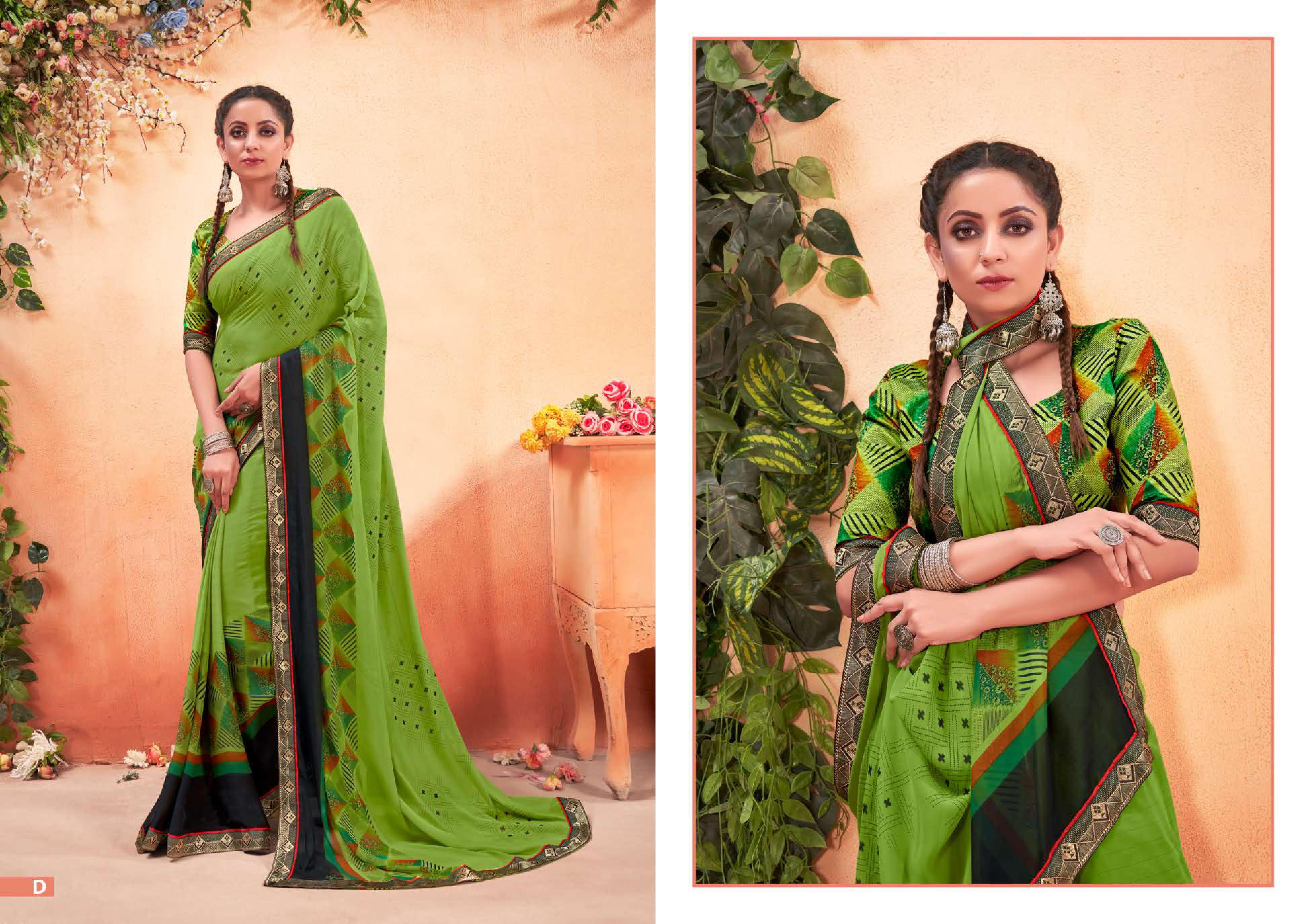 Shravya Dangal Fancy Casual Wear Saree Catalog