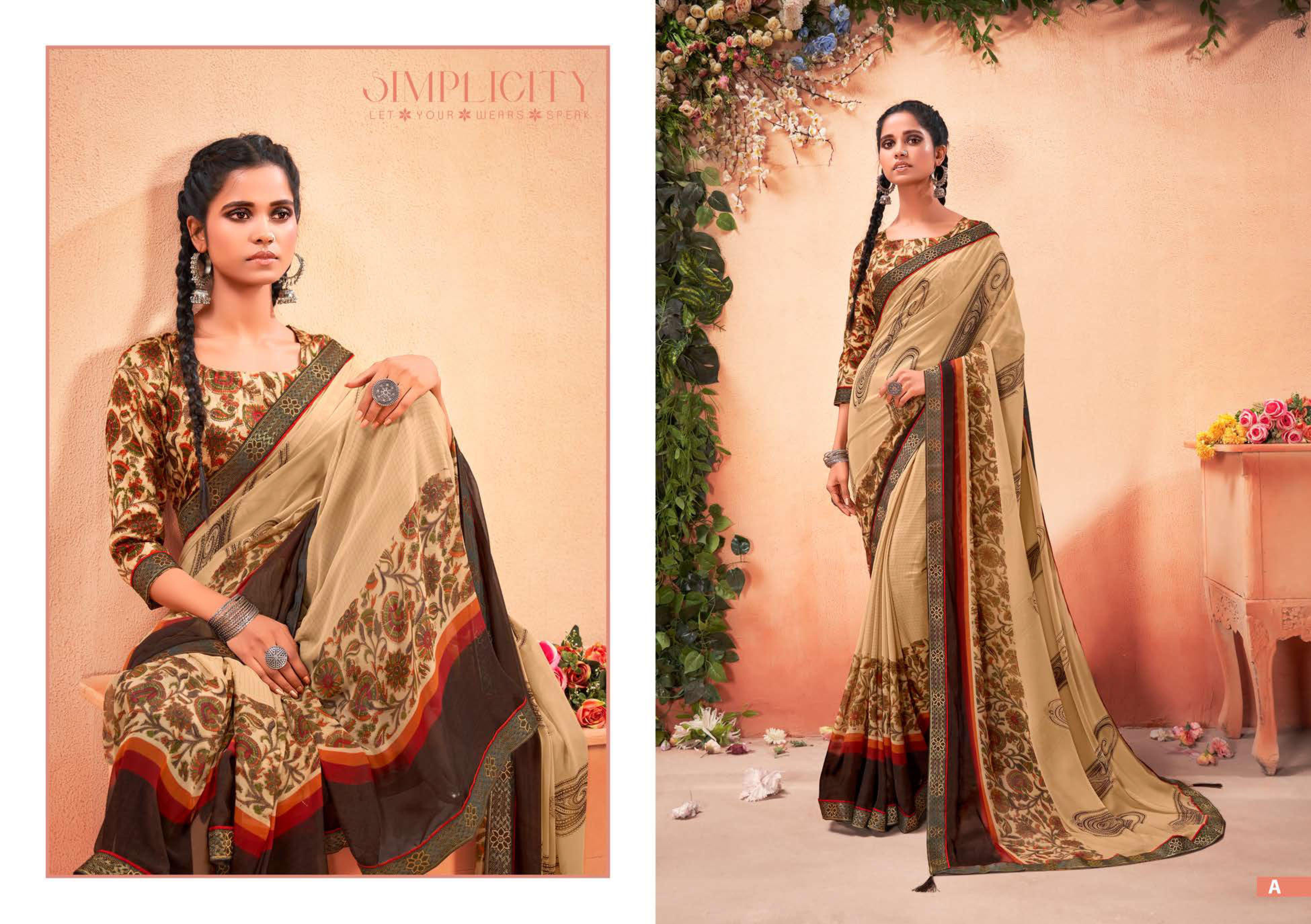 Shravya Dangal Fancy Casual Wear Saree Catalog