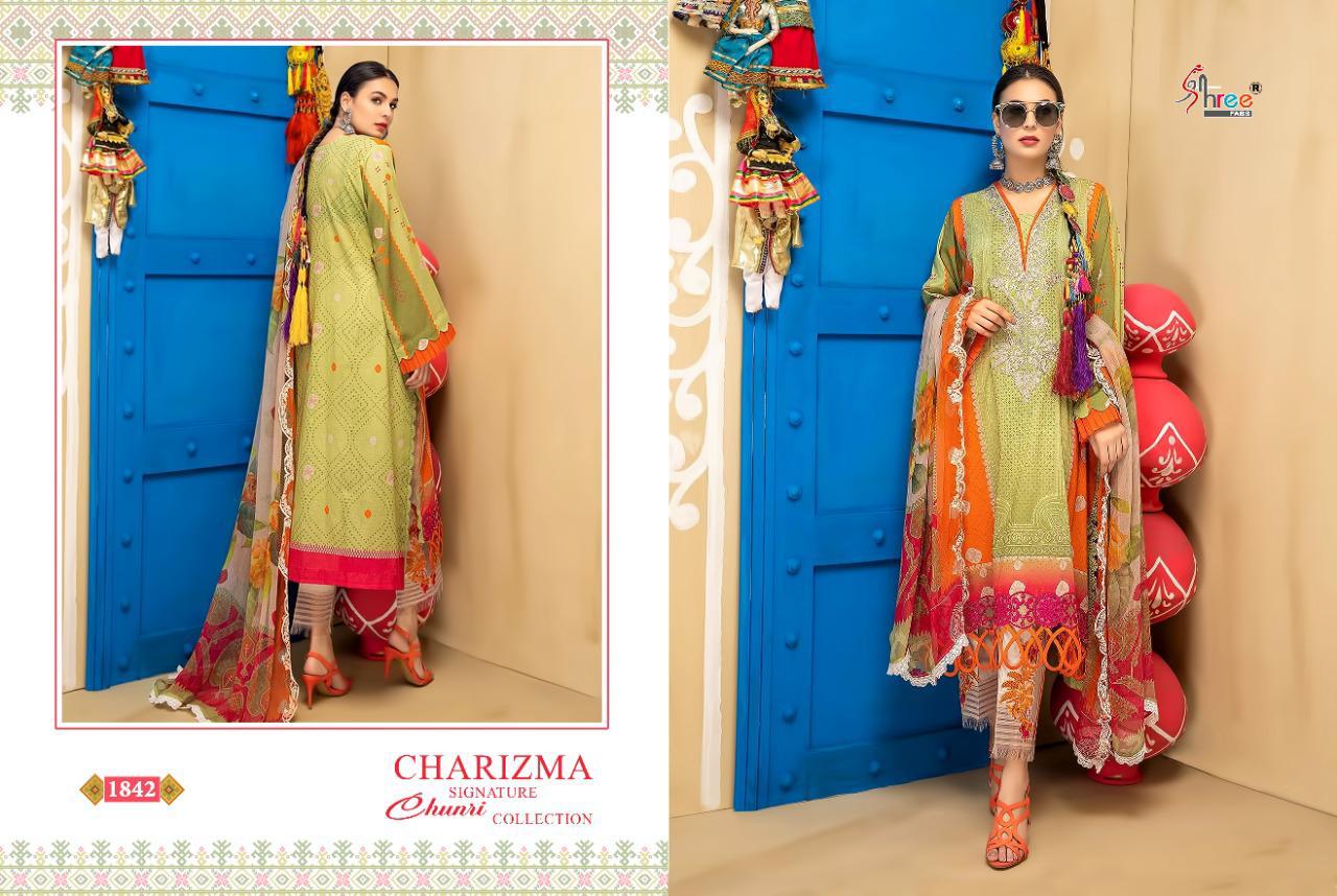 Shree Charizma Signature Chunri Pakisatni Salwar Suits Catalog