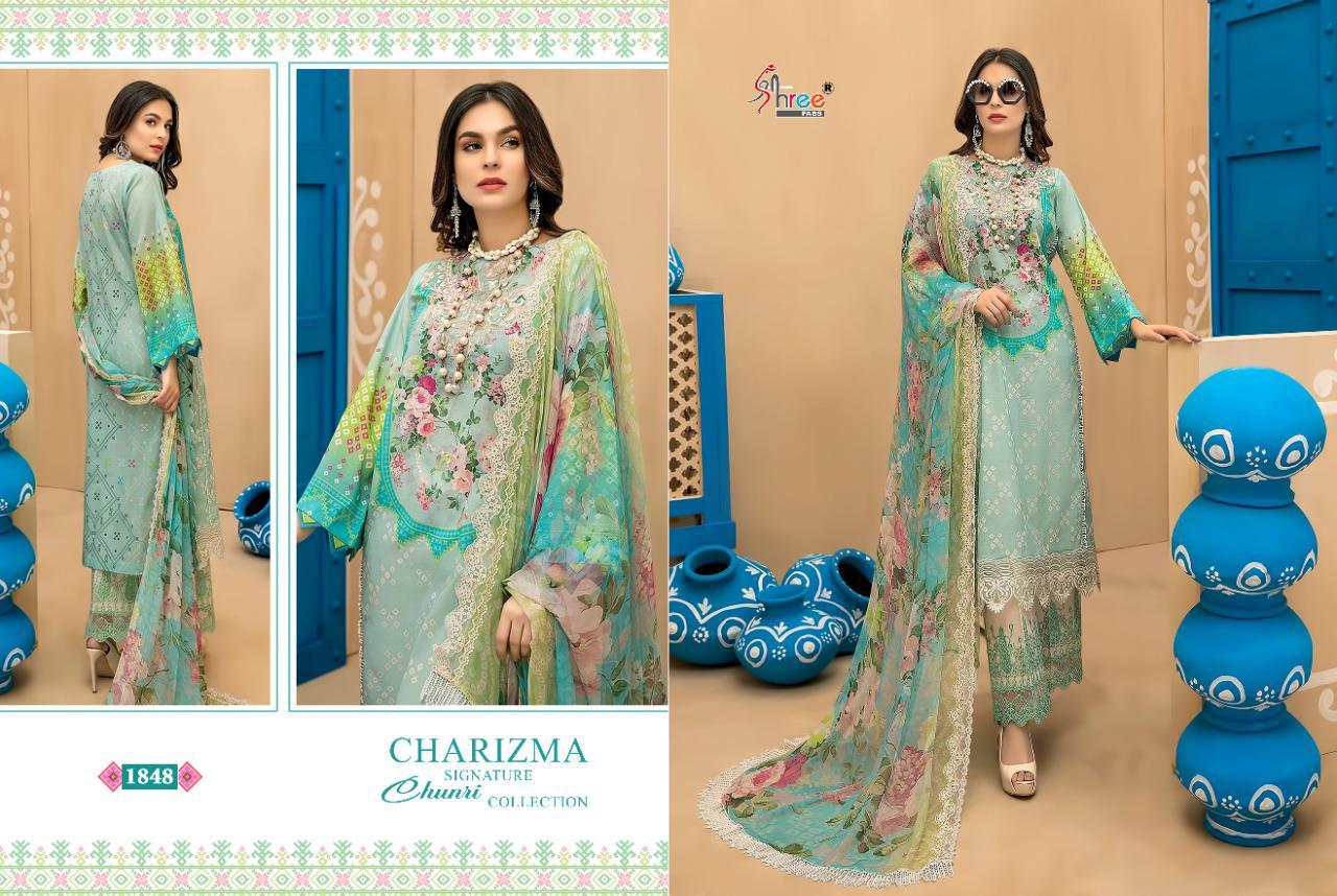 Shree Charizma Signature Chunri Pakisatni Salwar Suits Catalog