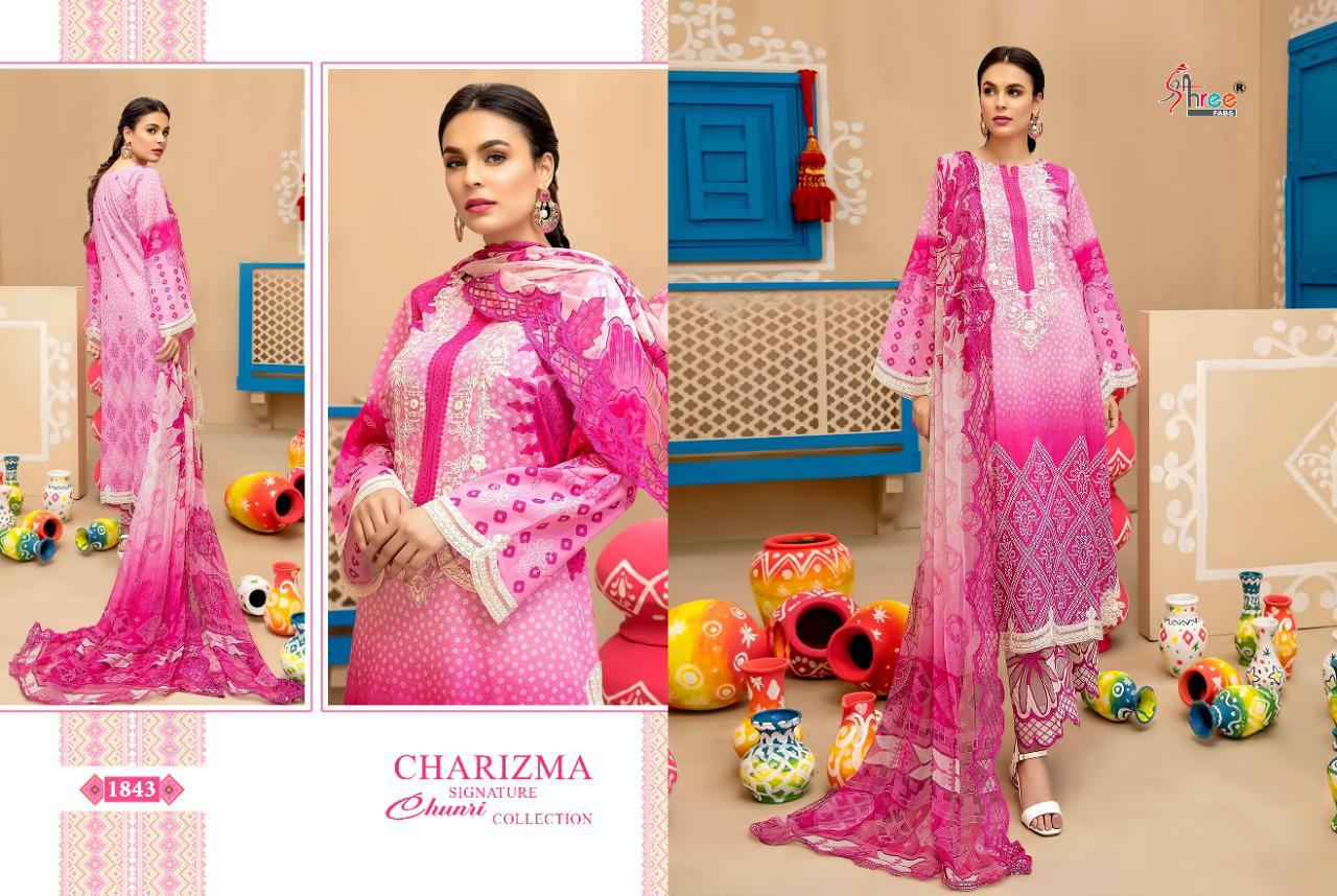 Shree Charizma Signature Chunri Pakisatni Salwar Suits Catalog