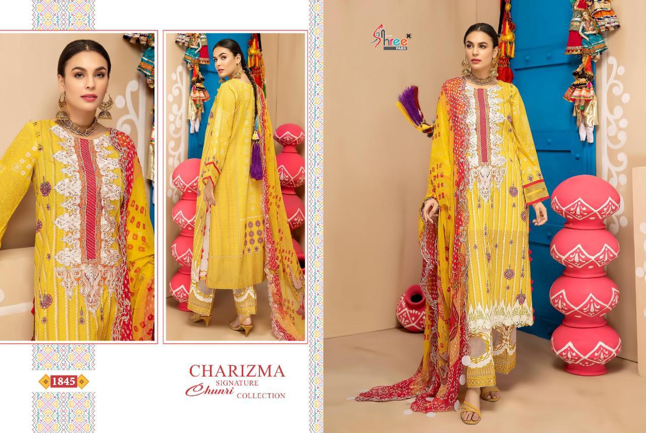 Shree Charizma Signature Chunri Pakisatni Salwar Suits Catalog